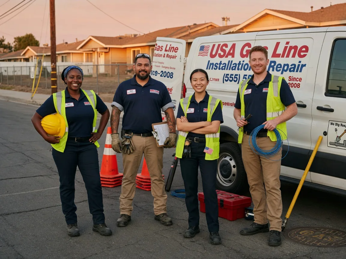 Gas Line Installation company in Midway, PA